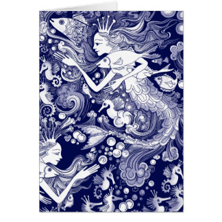 Seahorse kingdom cards