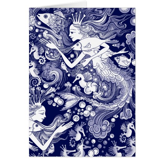 Seahorse kingdom cards (Front)