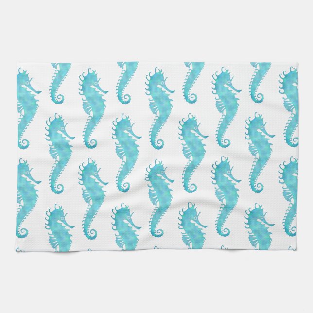Seahorse Kitchen Towel (Horizontal)