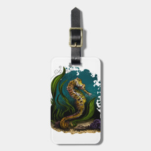 Seahorse Luggage Tag