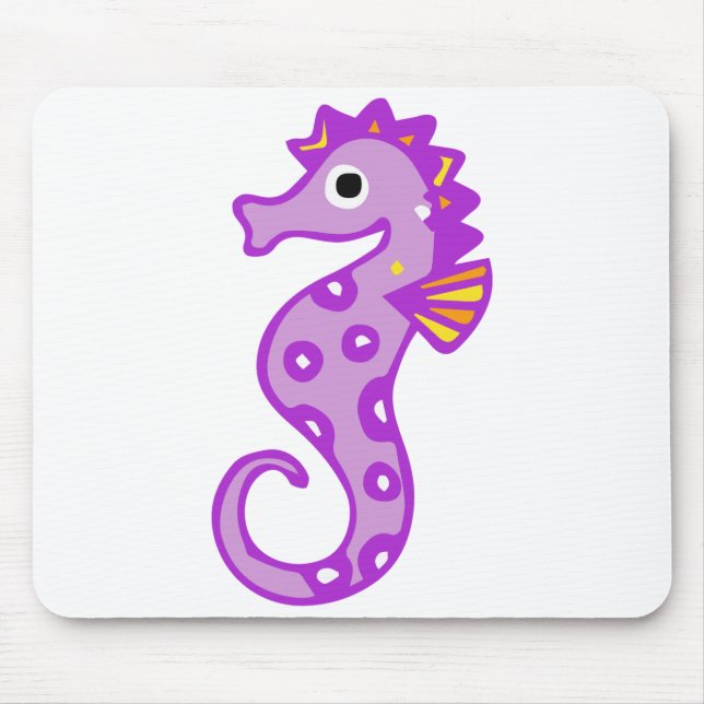 Seahorse Mouse Pad (Front)