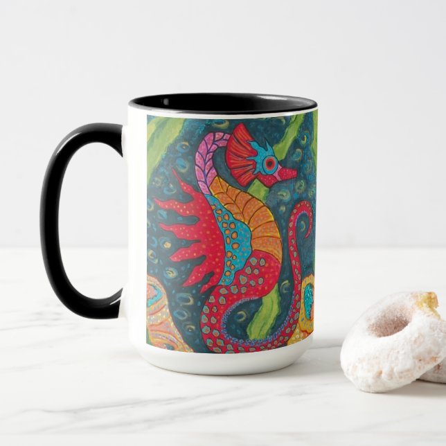 Seahorse Mug (With Donut)