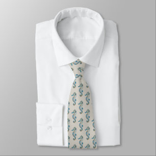 seahorse neck tie