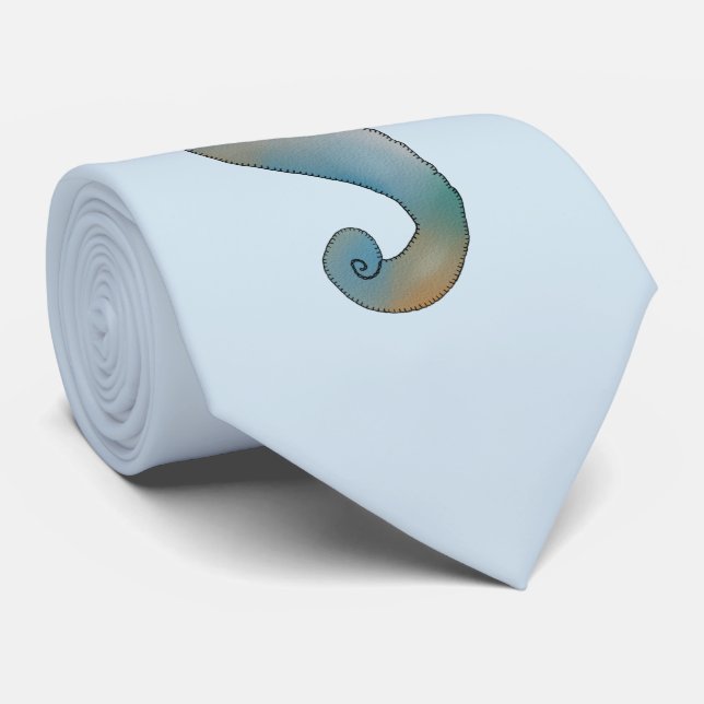 seahorse neck tie (Rolled)