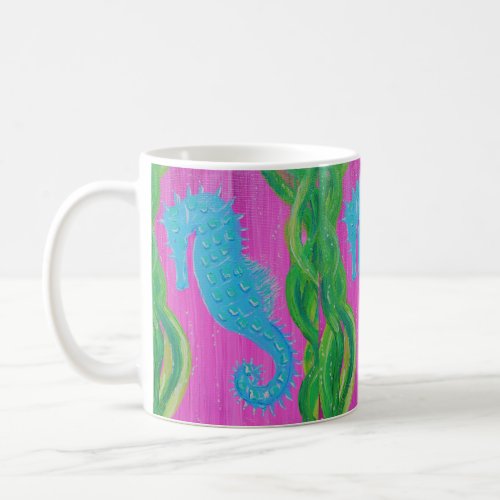 Seahorse Painting Coffee Mug