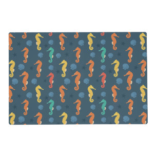 Seahorse Pattern Placemat
