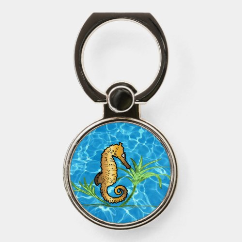 Seahorse Phone Ring Stand