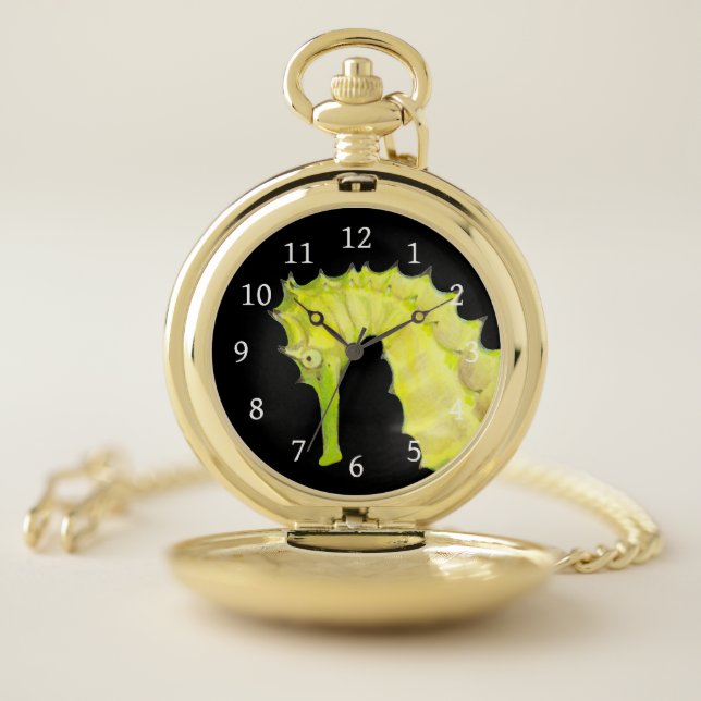 Seahorse Pocket Watch (Inside)