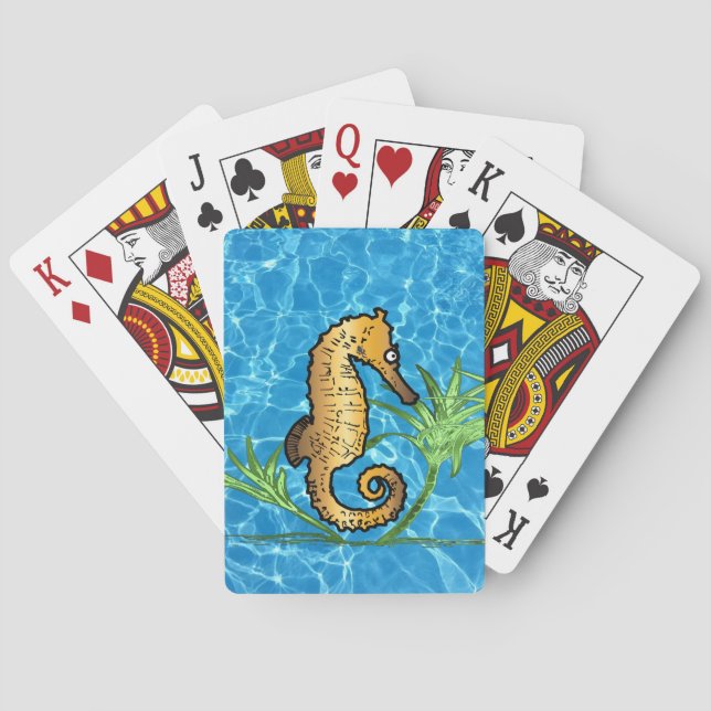 Seahorse Poker Cards (Back)