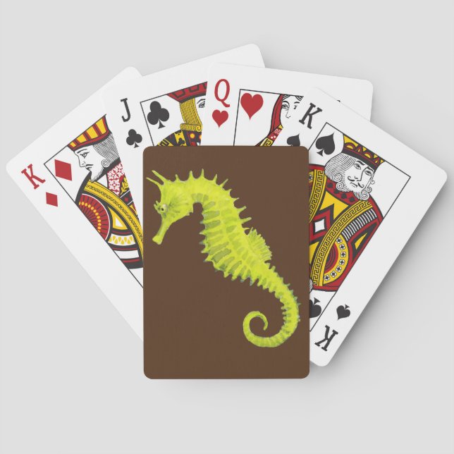 Seahorse Poker Cards (Back)