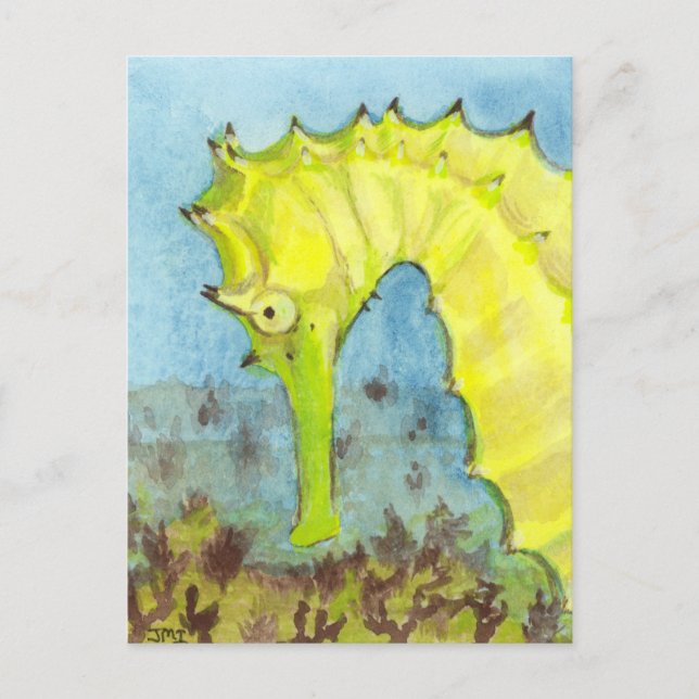 Seahorse Postcard (Front)