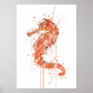 Seahorse Poster