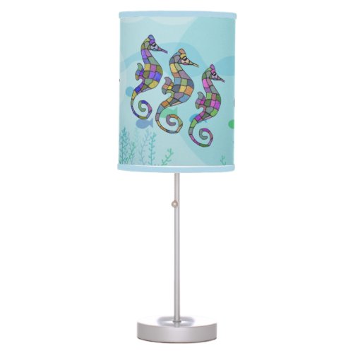 Seahorse Rainbow Table Lamp