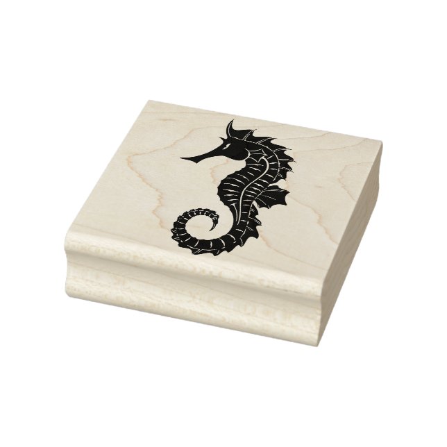 Seahorse Rubber Stamp (Stamp)
