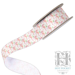 Seahorse Satin Ribbon