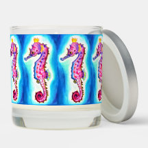 Seahorse Scented Candle
