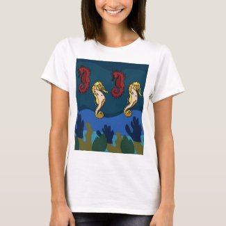 Seahorse Sealife Ocean Fish Animal