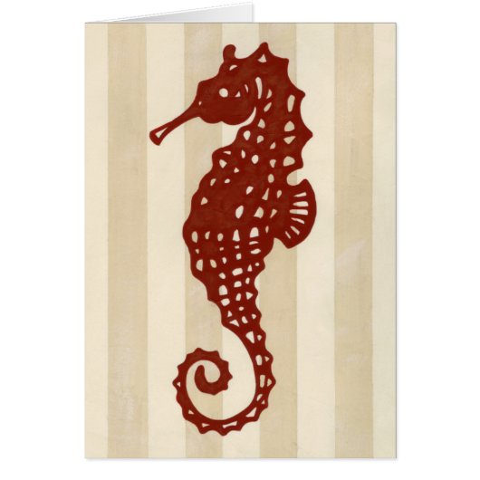 Seahorse Silhouette Cards (Front)