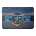 Seahorse Starfish Beach Ocean Underwater Bath Mat