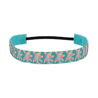 seahorse starfish blue headband