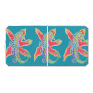 seahorse starfish folding table
