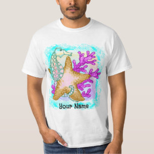 Seahorse starfish Friends t-shirt
