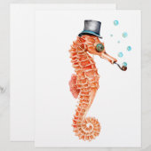 Seahorse Steampunk (Front/Back)