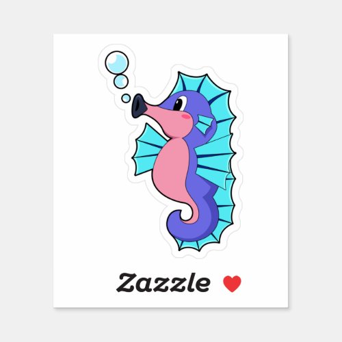 Seahorse Sticker