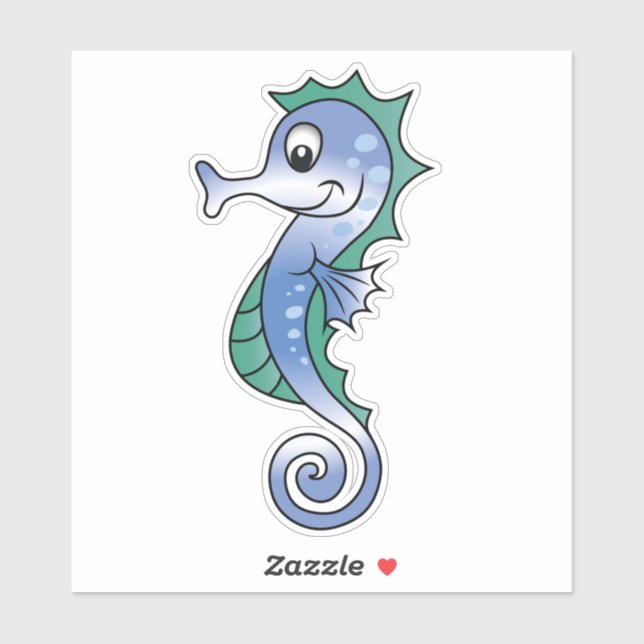 Seahorse  sticker (Sheet)