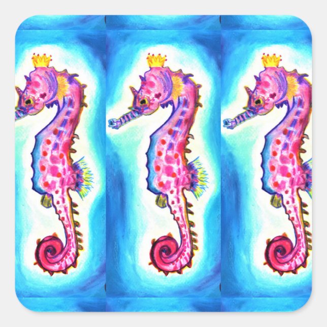 SEAHORSE Stickers (Front)