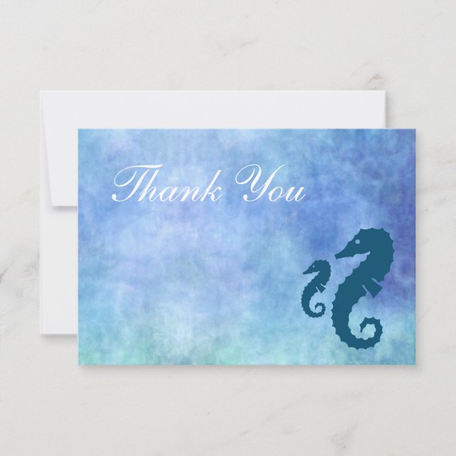 Seahorse Thank You (Front)