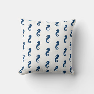 Seahorse Throw Pillow