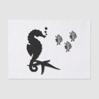 Seahorse Tissue Paper