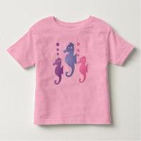 Seahorse Toddler Pink T-shirt