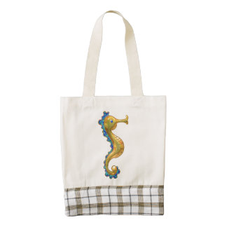Seahorse tote bag