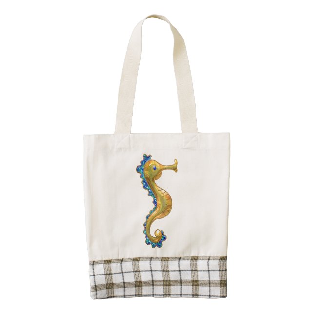 Seahorse tote bag (Front)