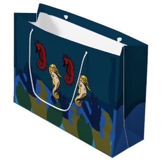 Seahorse Under The Sea Beach Coastal Birthday