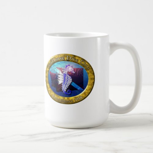 SeaHorse Underwater Crest Mug