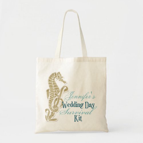 Seahorse Wedding Day Survival Kit Bag