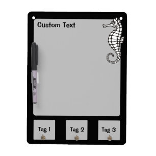Seahorse White Dry Erase Board