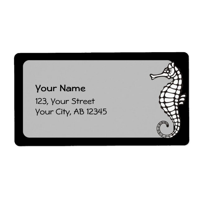 Seahorse White Label (Front)