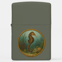 Seahorse Zippo Lighter