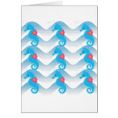 Seahorses And Blue Waves Pattern (Front)
