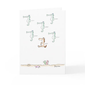 SEAHORSES Boynton Card