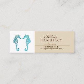 Seahorses  Business Cards