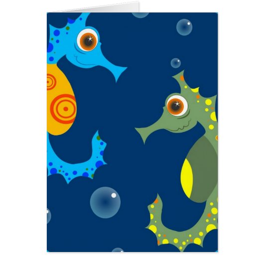 Seahorses Cards (Front)
