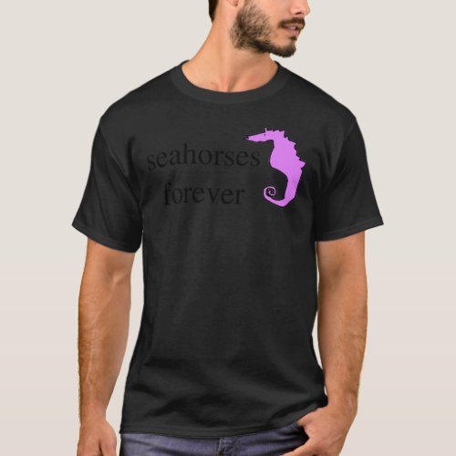 seahorses forever Classic T_shirt