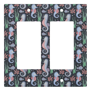 Seahorses Light Switch Cover