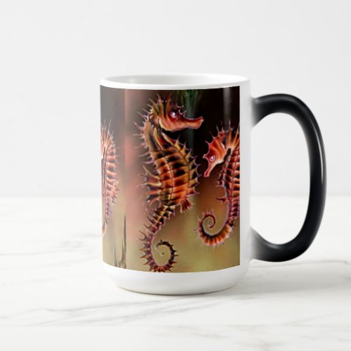 Seahorses Magic Mug