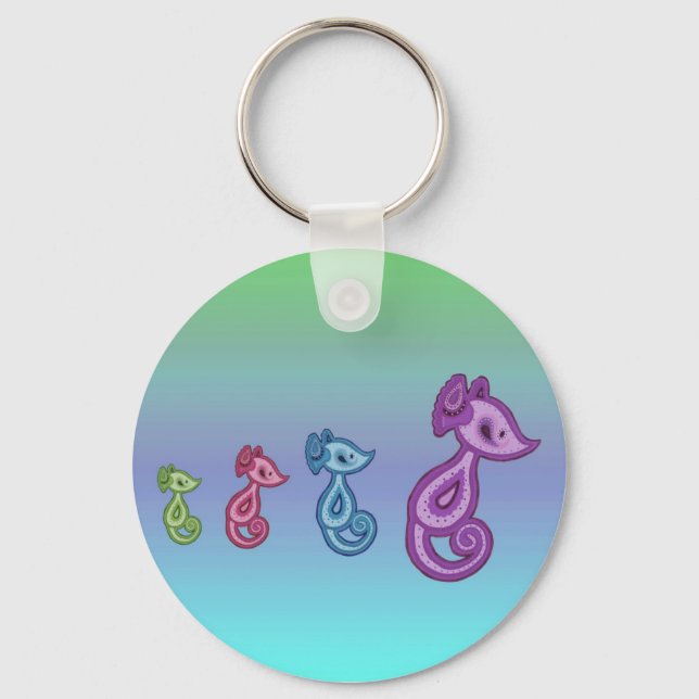 SeaHorsey's3 Keychain (Front)